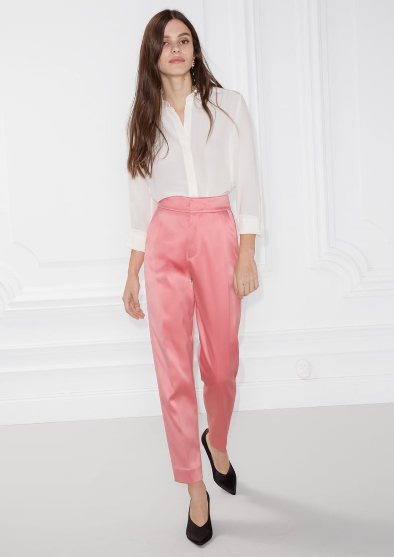 High-Waisted Trousers