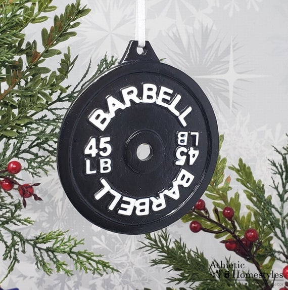 weight plate ornament