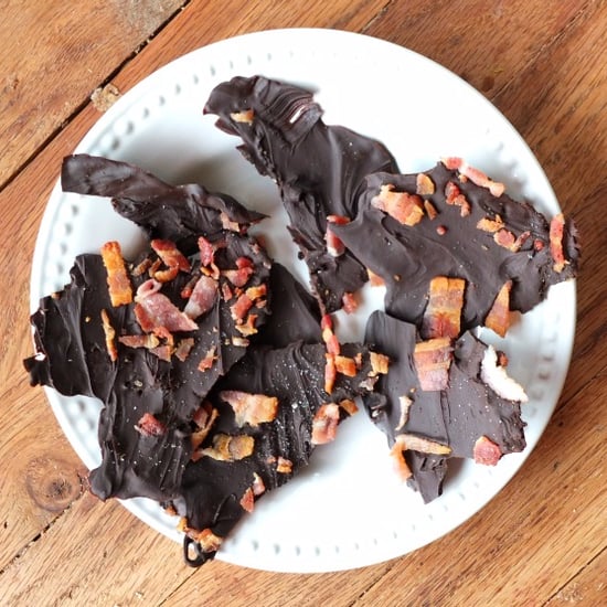 Dark Chocolate Bacon Bark Recipe