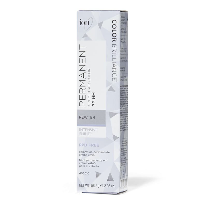Ion Permanent Creme Hair Color by Color Brilliance in Pewter