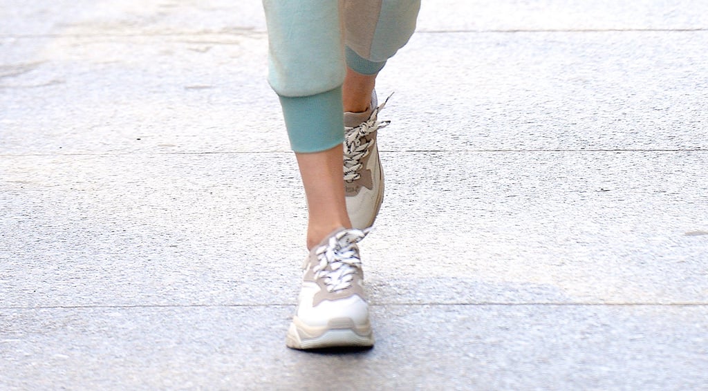 Gigi Hadid Ash Dad Sneakers