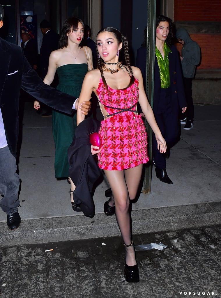 Olivia Rodrigo's Met Gala Afterparty Versace Dress