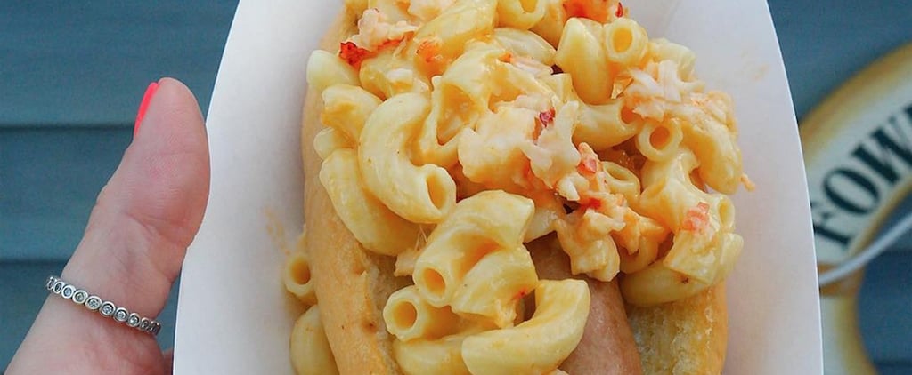 Disney Hot Dog With Lobster Mac and Cheese