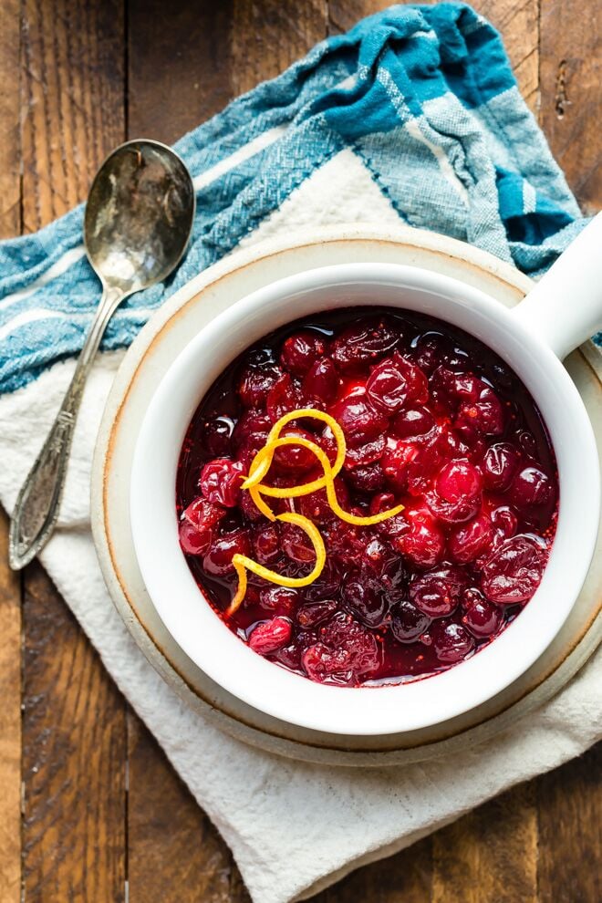 New Hampshire: Cranberry Sauce