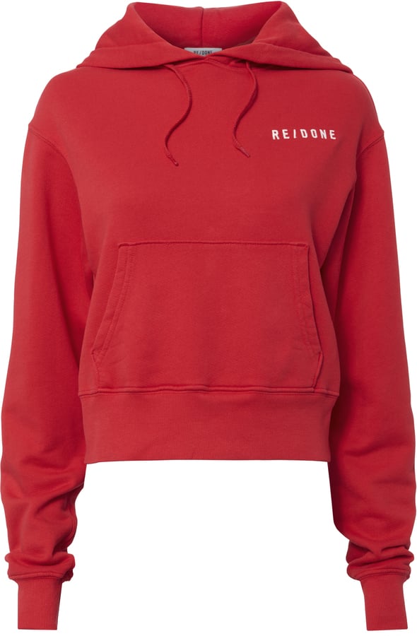 Re/Done Classic Cropped Hoodie