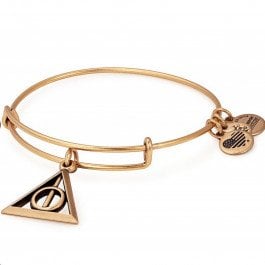Alex and Ani Harry Potter Deathly Hallows Adjustable Wire Bangle