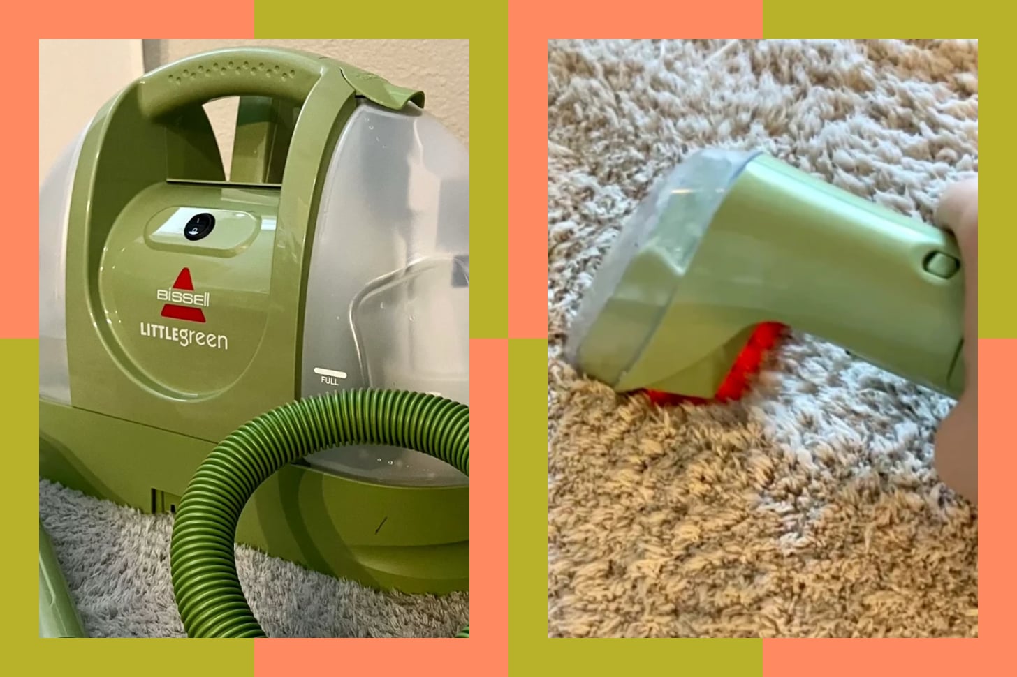 Side By Side Bissell Little Green Carpet Cleaner Photos