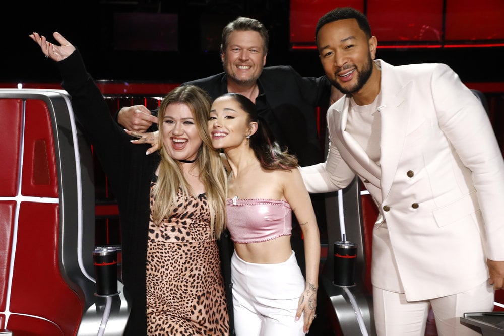 Ariana Grande's Britney Spears-Inspired Outfit on The Voice