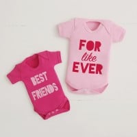 My 1st Years Best Friends Forever Bodysuit Set