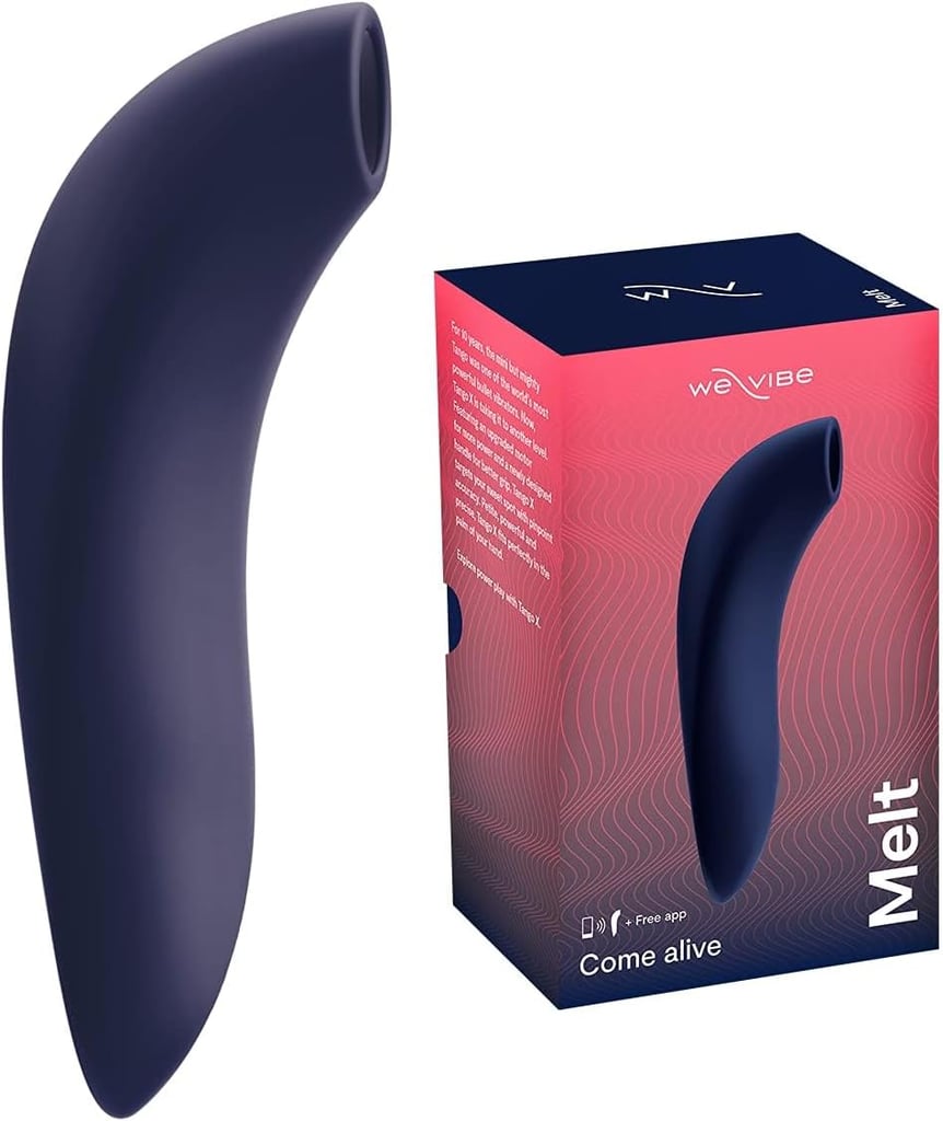 We-Vibe Melt Vibrator ($127, originally $159) 
If you're looking for a sex toy that feels just like oral sex, We-Vibe Melt is the vibrator to invest in. Described as a "clit sucker," the We-Vibe uses Pleasure Air technology to simulate the sensations of cunnilingus. Not only is it waterproof, so it can be used for shower sex, but it also comes with 12 different intensity levels to choose from. Plus, it can be connected to the We-Vibe app, so you can give your partner control of the vibrator no matter how far away you are from each other.