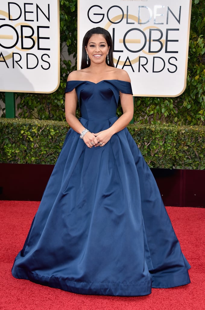 Gina Rodriguez at the Golden Globe Awards