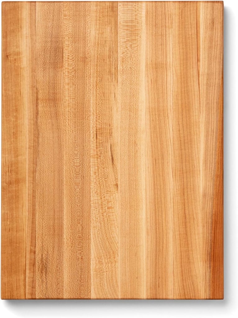 John Boos Rectangular Wooden Maple Cutting Board ($100, originally $125)
Consider this your sign that it's time to upgrade your cutting board. Made of solid wood, this 1.5-inch thick board will not only be the perfect kitchen accessory for chopping or slicing food, but it will also give your space a gorgeous rustic accent.