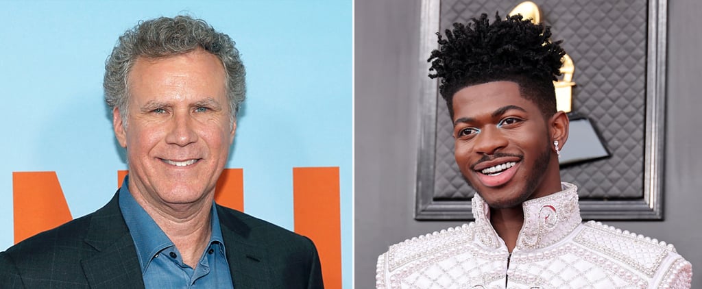 Will Ferrell Poses With Lil Nas X Backstage at Concert in LA