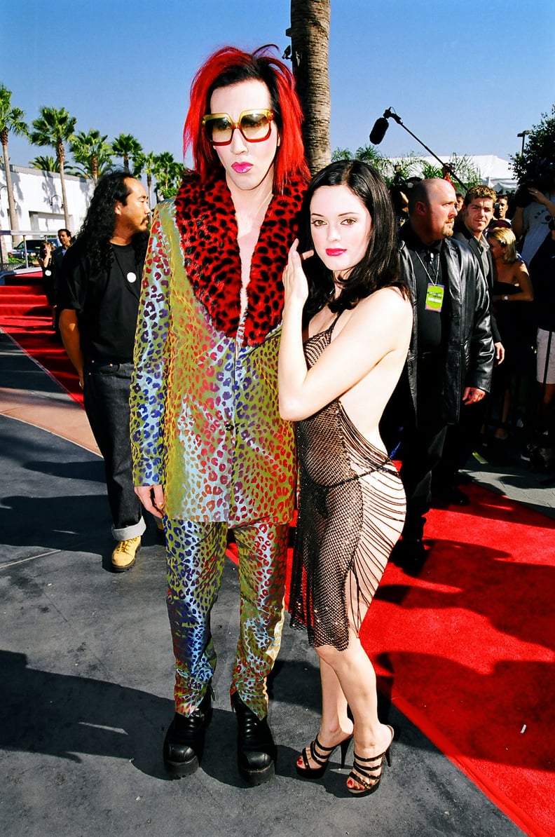 Marilyn Manson and Rose McGowan