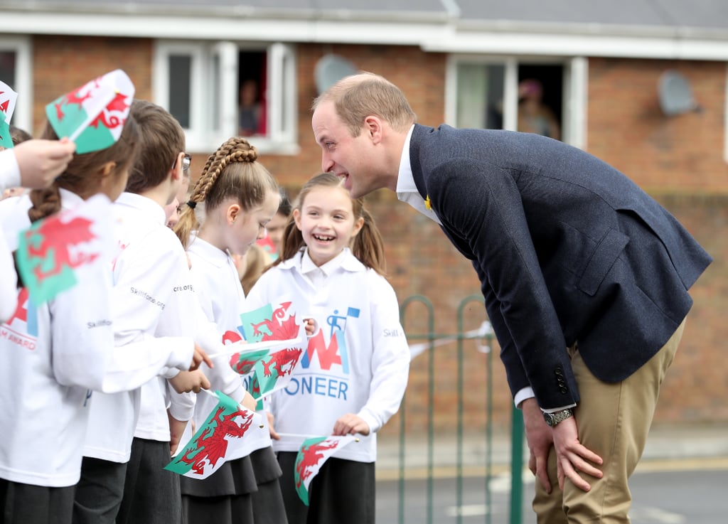 Prince William With Kids in Wales March 2017