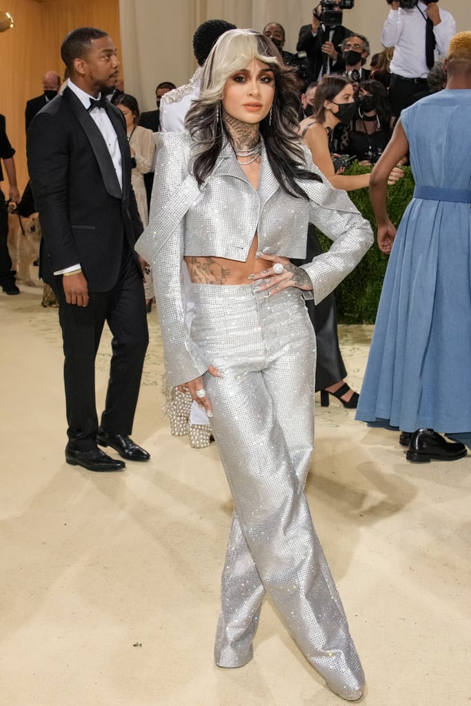 Kehlani's Crystal Aliétte Suit at the Met Gala 2021