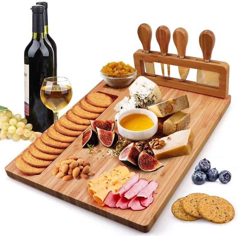 Bamboo Cheese Board Set