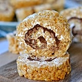 S'mores Rice Krispies Treats Pinwheels