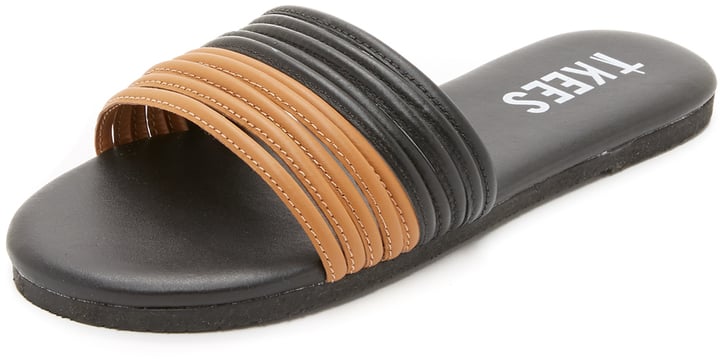 tkees leather slides