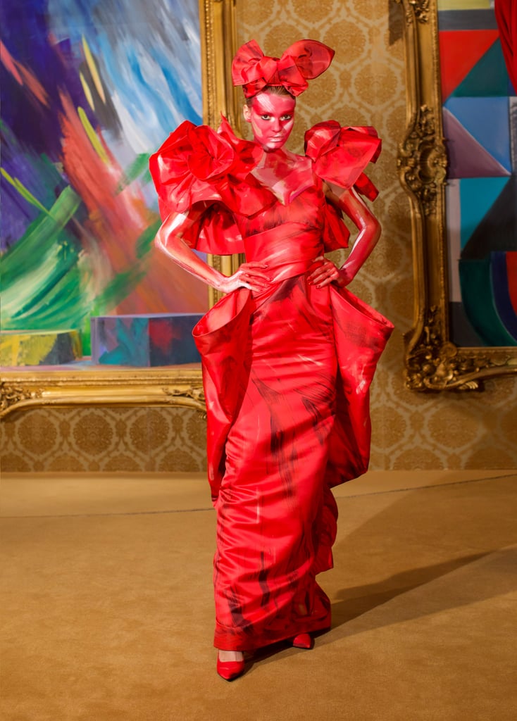 Hailey Bieber Walks in the Fall 2021 Moschino Runway Show