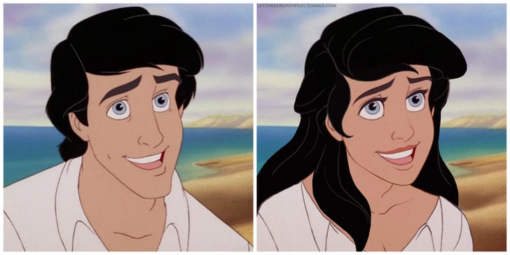Prince Eric Gender Bent Disney Characters Popsugar Love And Sex Photo 23