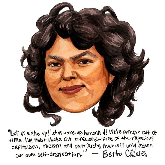 Berta Cáceres Poster