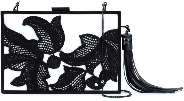 Monique Lhuillier 'Lily' clutch ($1,895)