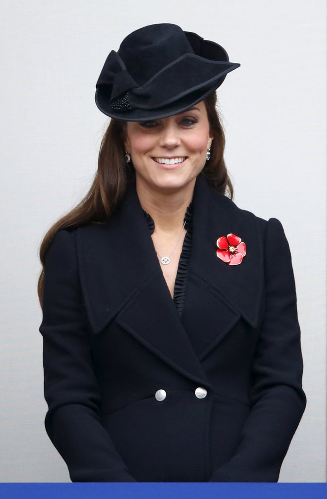 The Duchess of Cambridge on Remembrance Sunday 2014