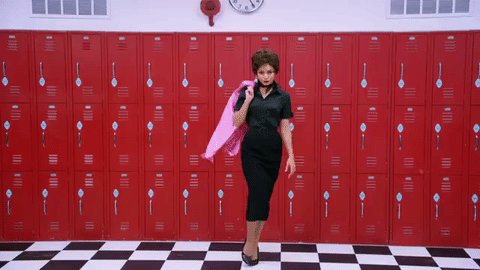 When She Strutted Through the Halls of Rydell High Like a True Kween