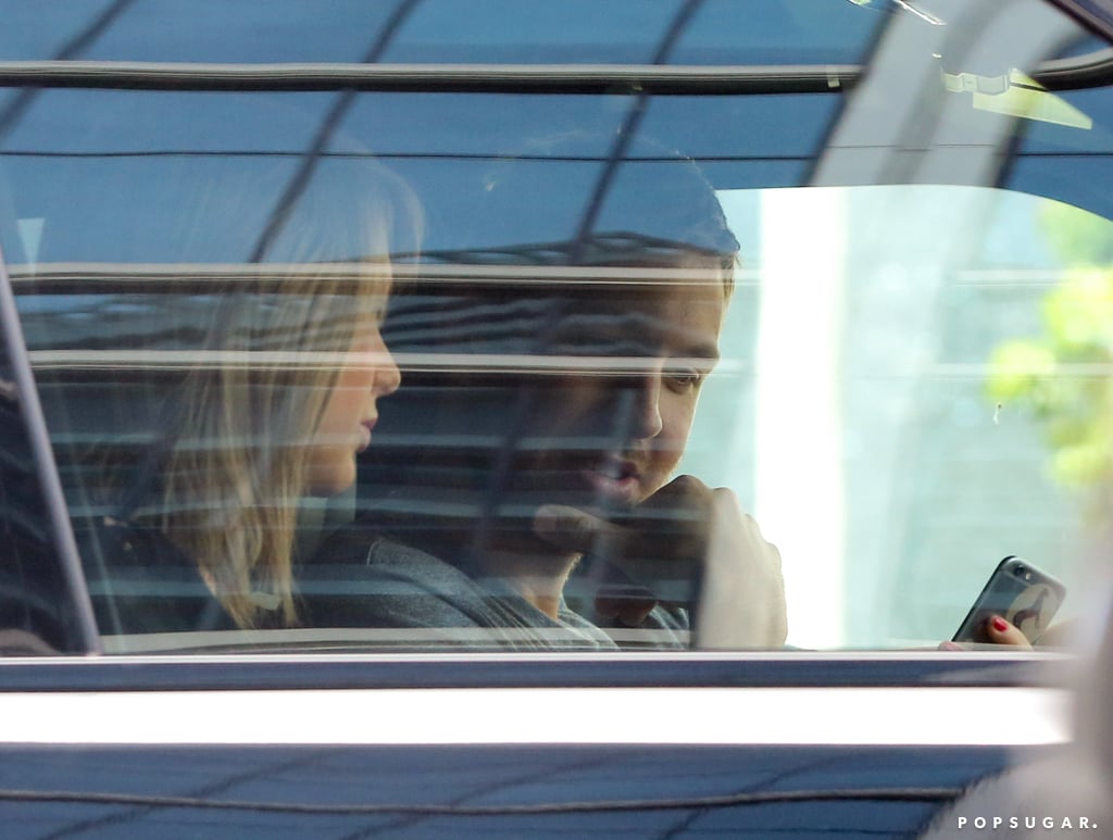 Taylor Swift and Calvin Harris in a Car Together | Pictures