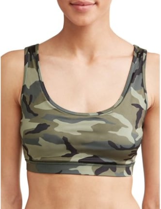 Camo Bra