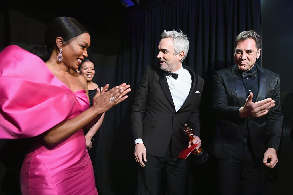 Pictured: Alfonso Cuaron, Angela Bassett, and Javier Bardem