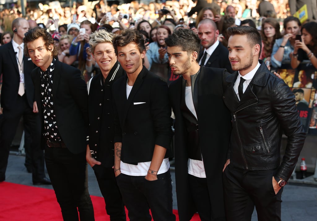 One Direction at the This Is Us Premiere in London in 2013