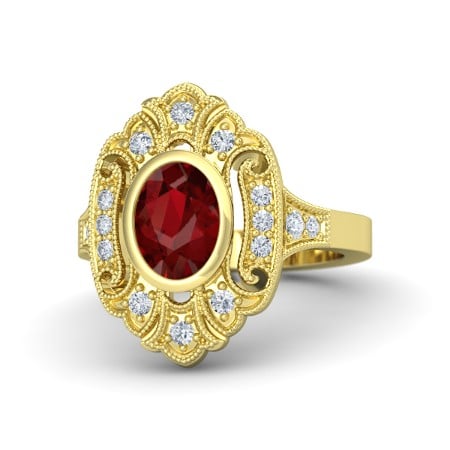 14K Gold Ruby Arya Ring ($10,285)