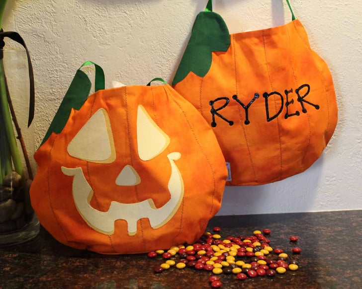 Personalized Pumpkin Bag | Handmade Halloween Loot Bags For Trick-or ...