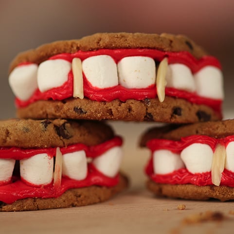 Vampire Teeth Cookies | Video