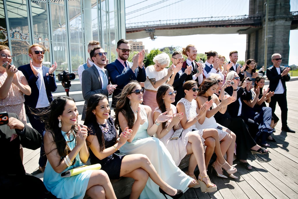 Dumbo Brooklyn Wedding With A View Popsugar Love And Sex Photo 26 5517