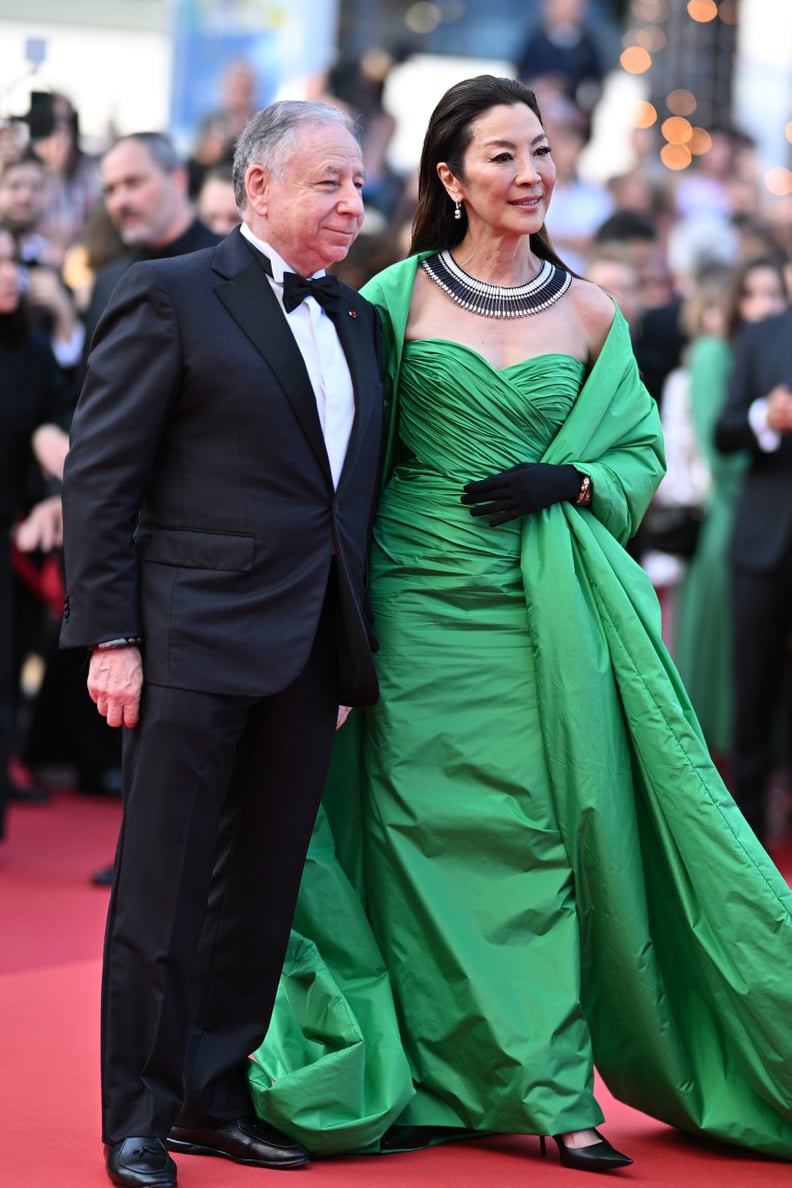 Michelle Yeoh and Jean Todt at the "Firebrand (Le Jeu De La Reine)" Premiere at Cannes Film Festival