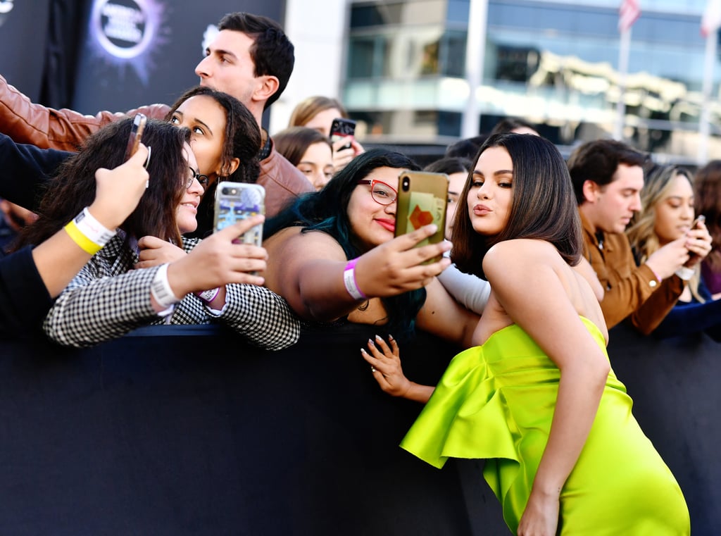 Selena Gomez at the 2019 American Music Awards