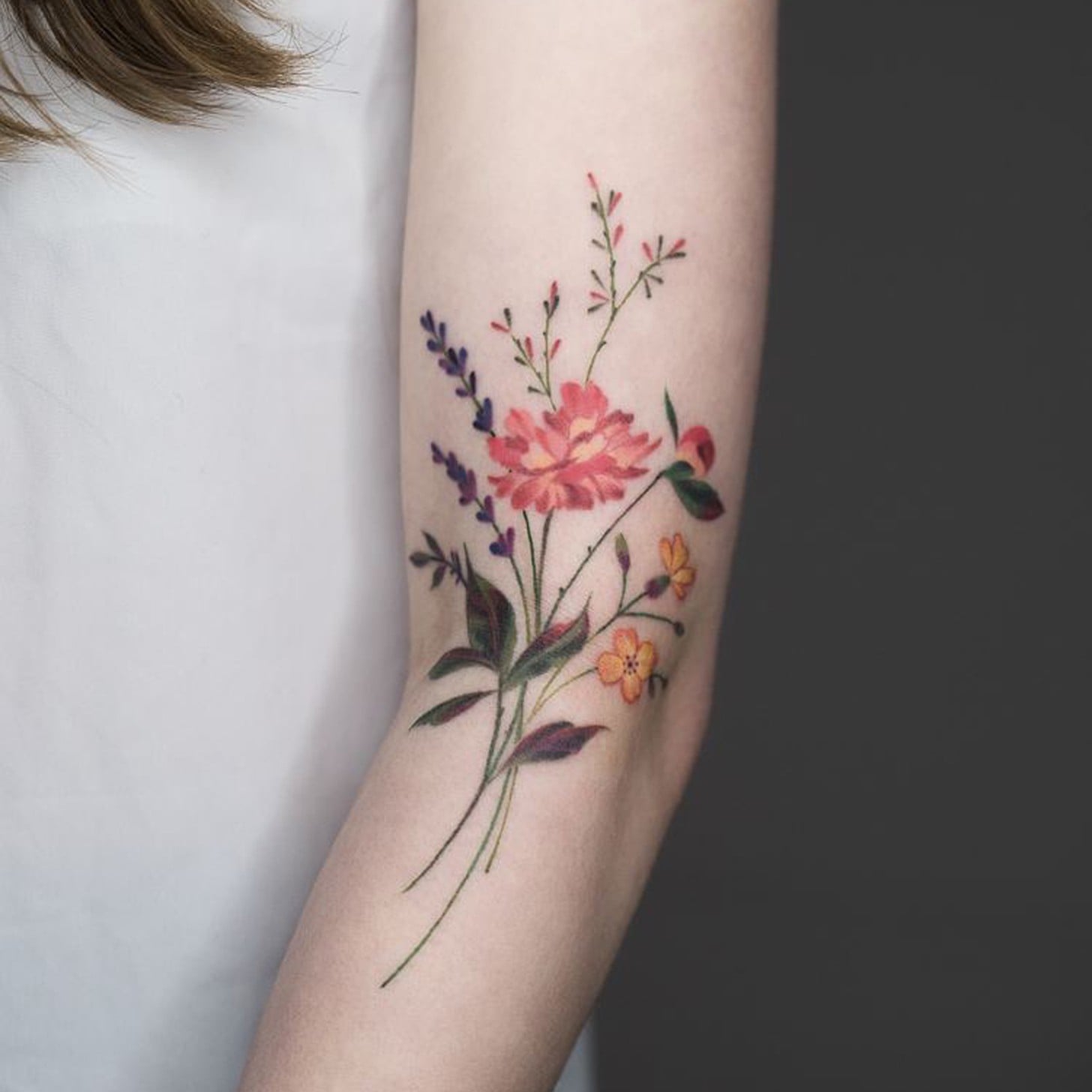 Wildflower Tattoo Ideas | POPSUGAR Beauty UK