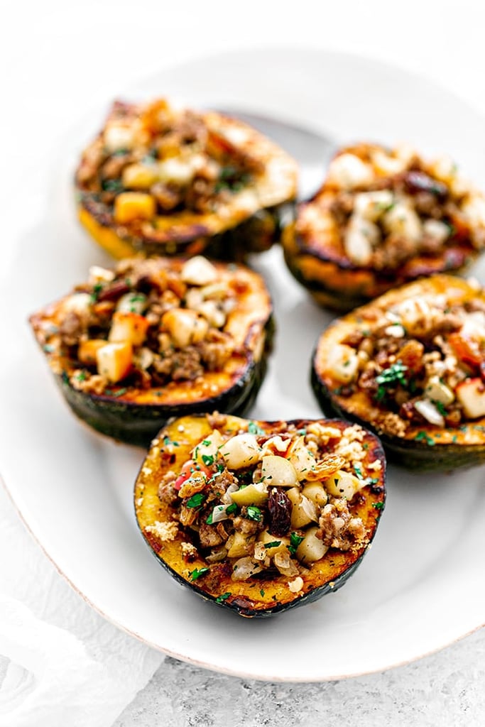 Apple-Stuffed Acorn Squash
