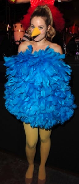 Lauren Conrad as the Twitter Bird in 2011