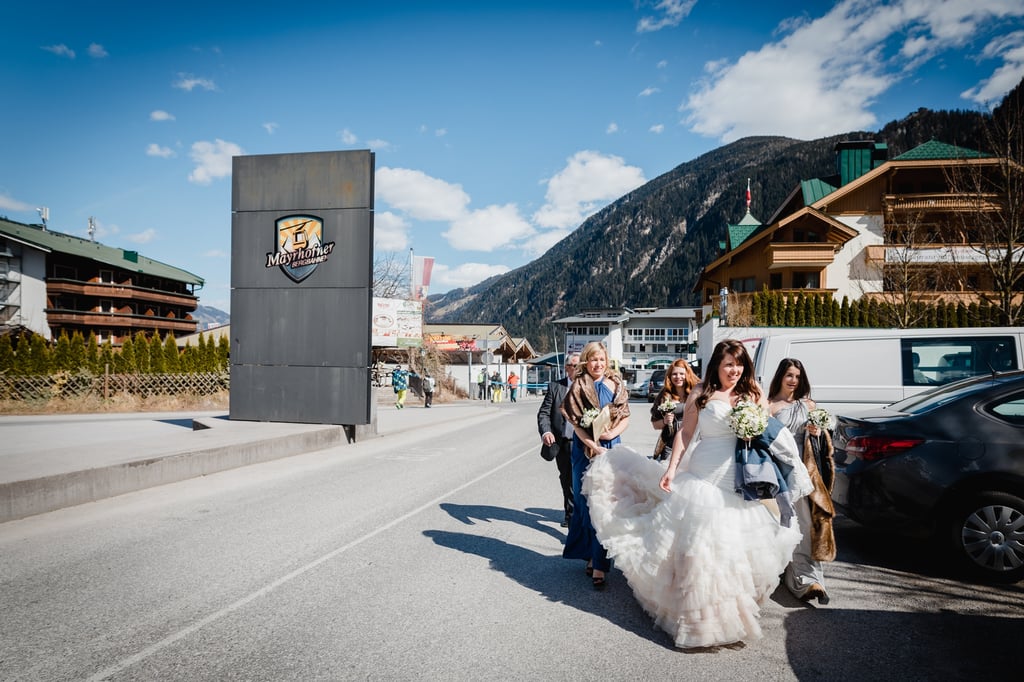 Ski Wedding in Austria