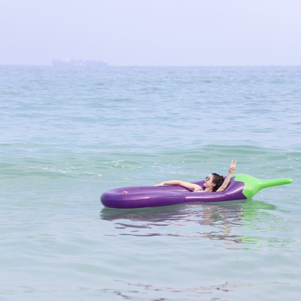 Eggplant floatie deals