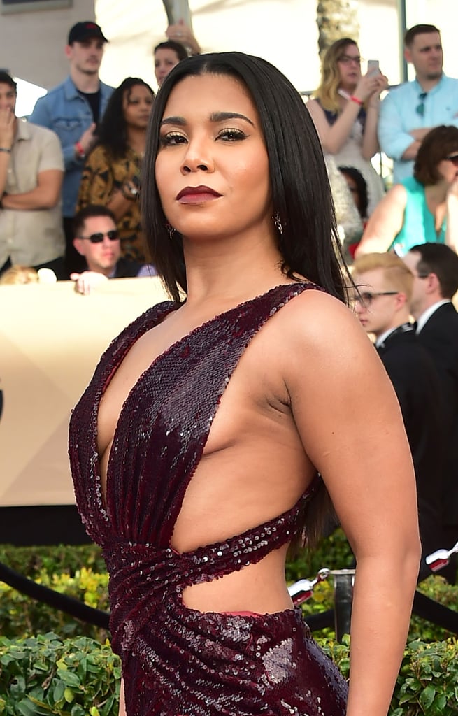 4 / 6. Jessica Pimentel at the 2017 SAG Awards. 