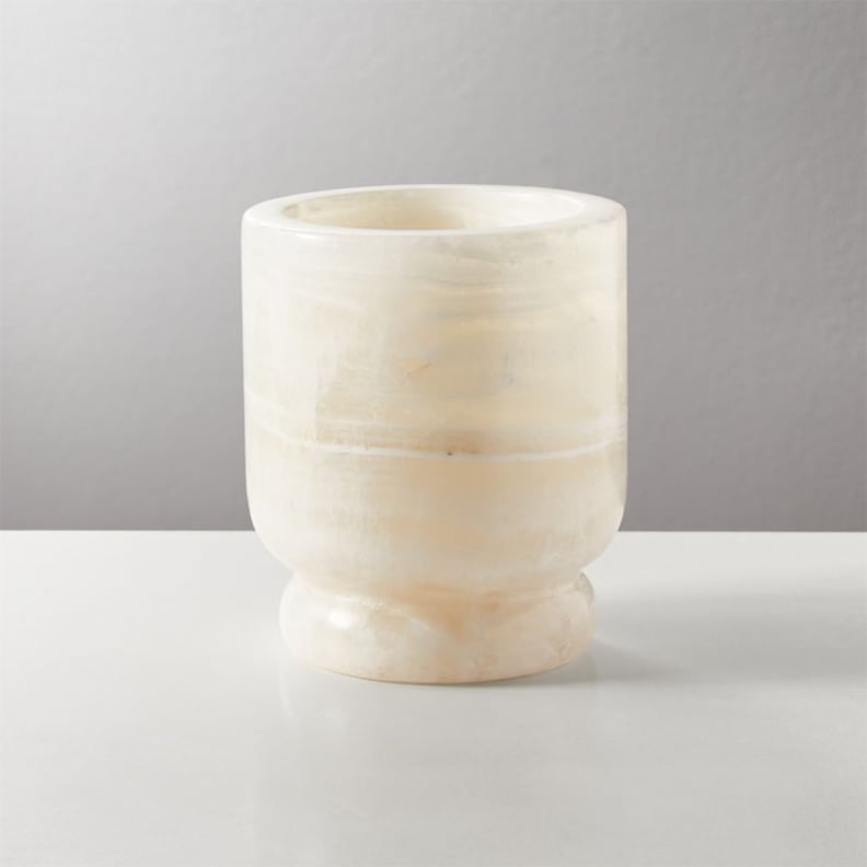 CB2 Onyx Tea Light Candle Holder