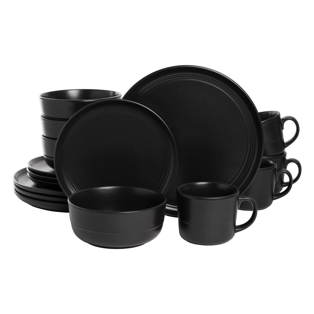 10 Strawberry Street Double Line 16 Piece Dinnerware Set