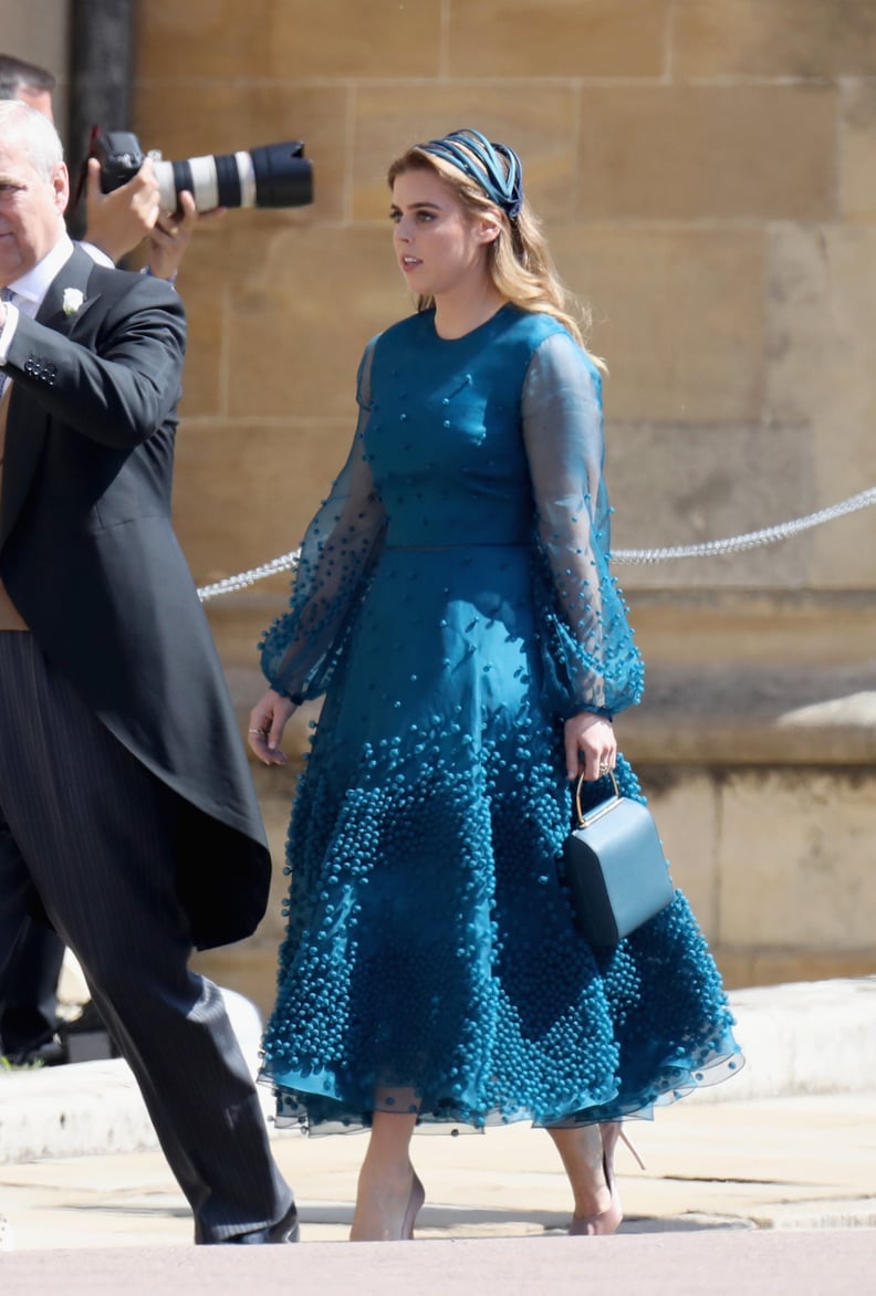 Princess Beatrice at Meghan and Harry's Wedding in 2018