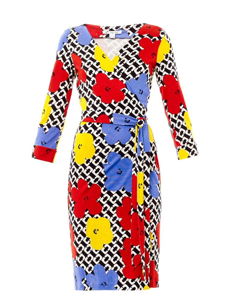 Diane von Furstenberg Julian Pop Wrap Dress