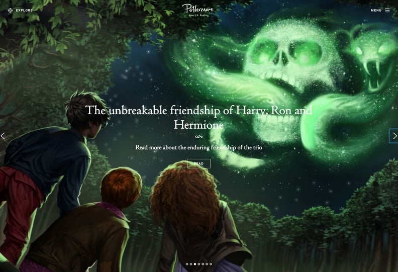 Tributes to fan-favorite characters, such as Harry, Ron, and Hermione.